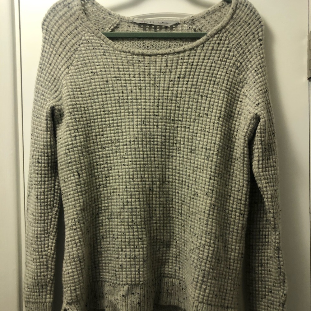 Waffle Knit Athleta Sweater